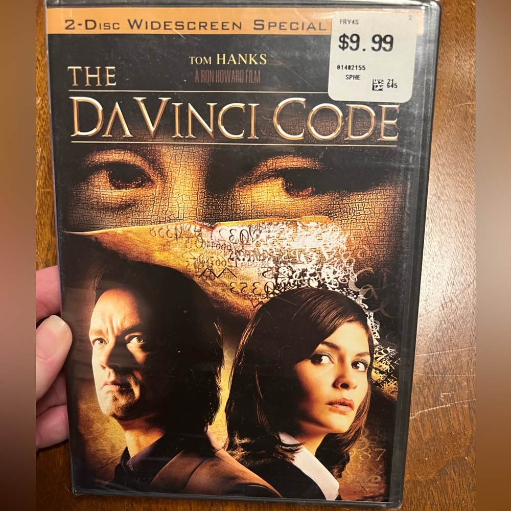 🤩 $5 SALE! 🤩 NWT “The Da Vinci Code” 2 disc widescreen special edition DVD